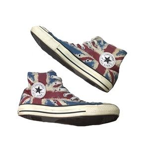 Y2K Converse Chuck Taylor Union Jack High Tops